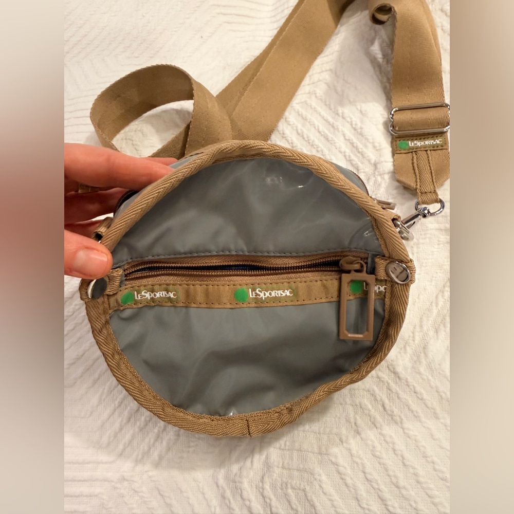 LeSportsac Gray and Tan NWOT